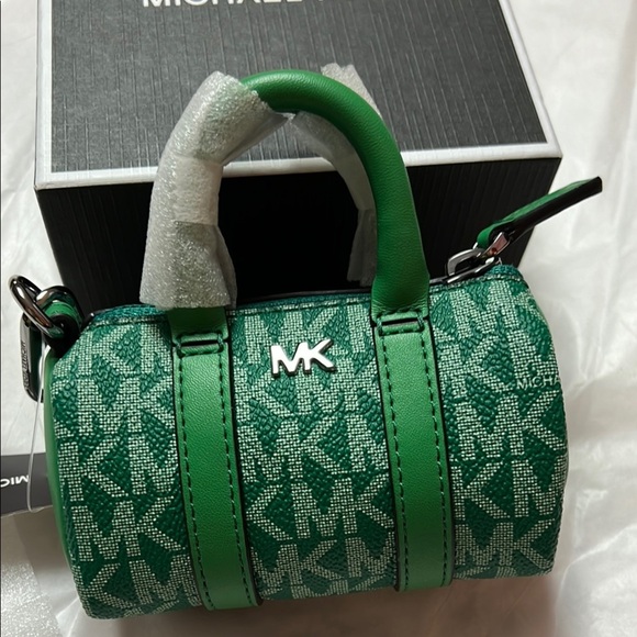 Michael Kors Green Mini Handbag - Picture 3 of 6